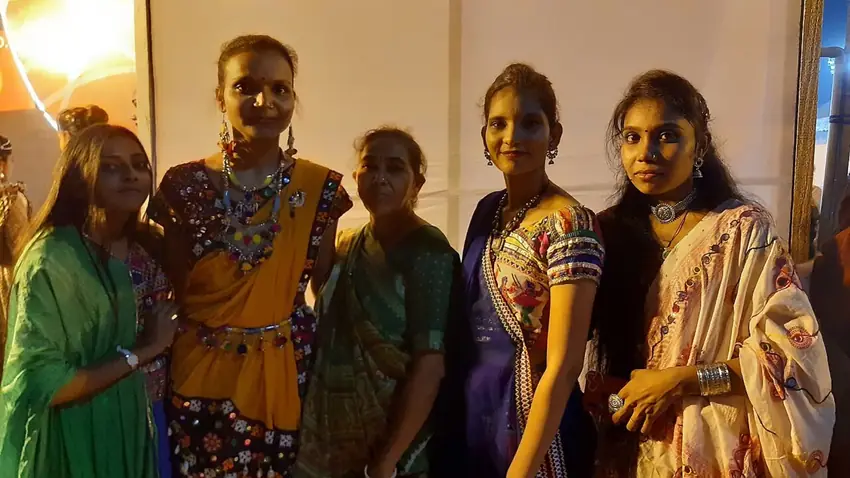 Garba dance during Navratri, Gujarat